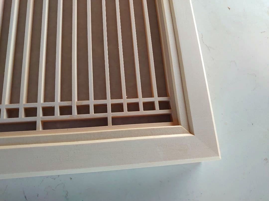 組子細工　両面組子　衝立　建具　障子　インテリア　壁掛け