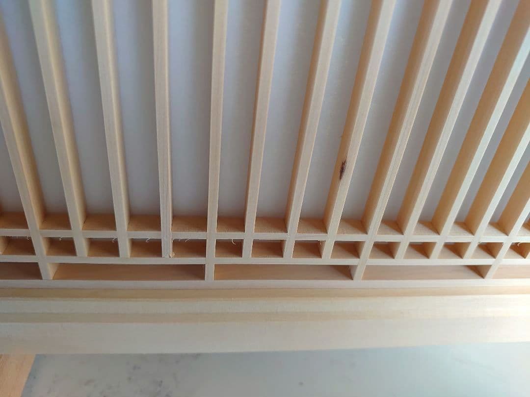 組子細工　両面組子　衝立　建具　障子　インテリア　壁掛け