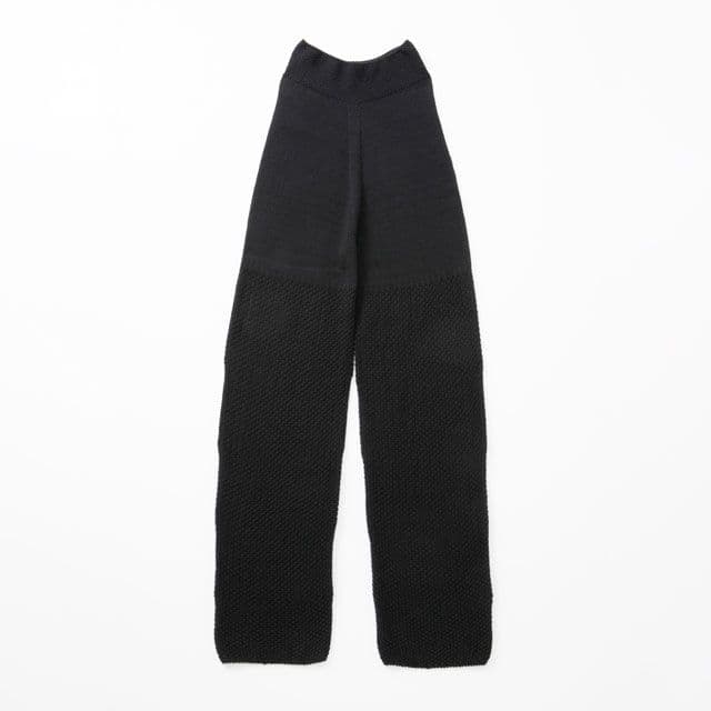 1757 　中川政七商店　重ね着ニットパンツ　鹿の子編み