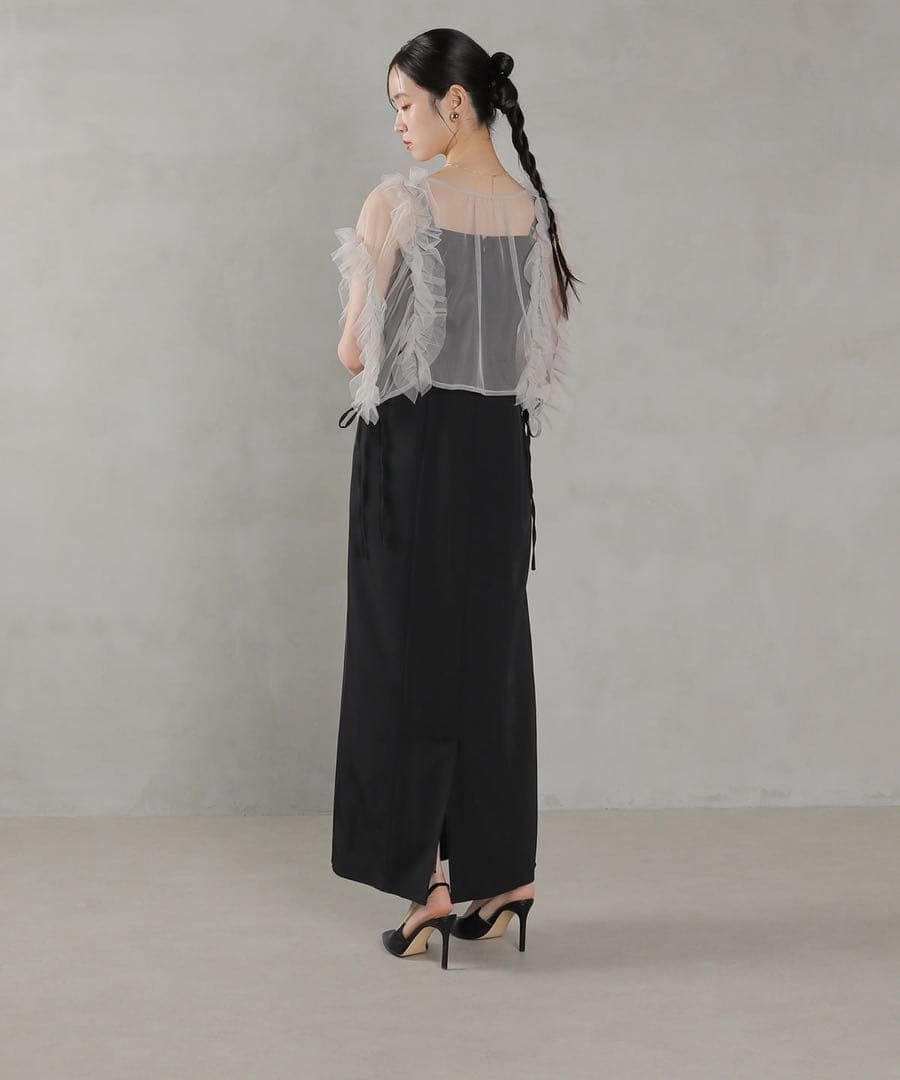 ★新品タグ付き★et.UNiVER Frill big shiape setup