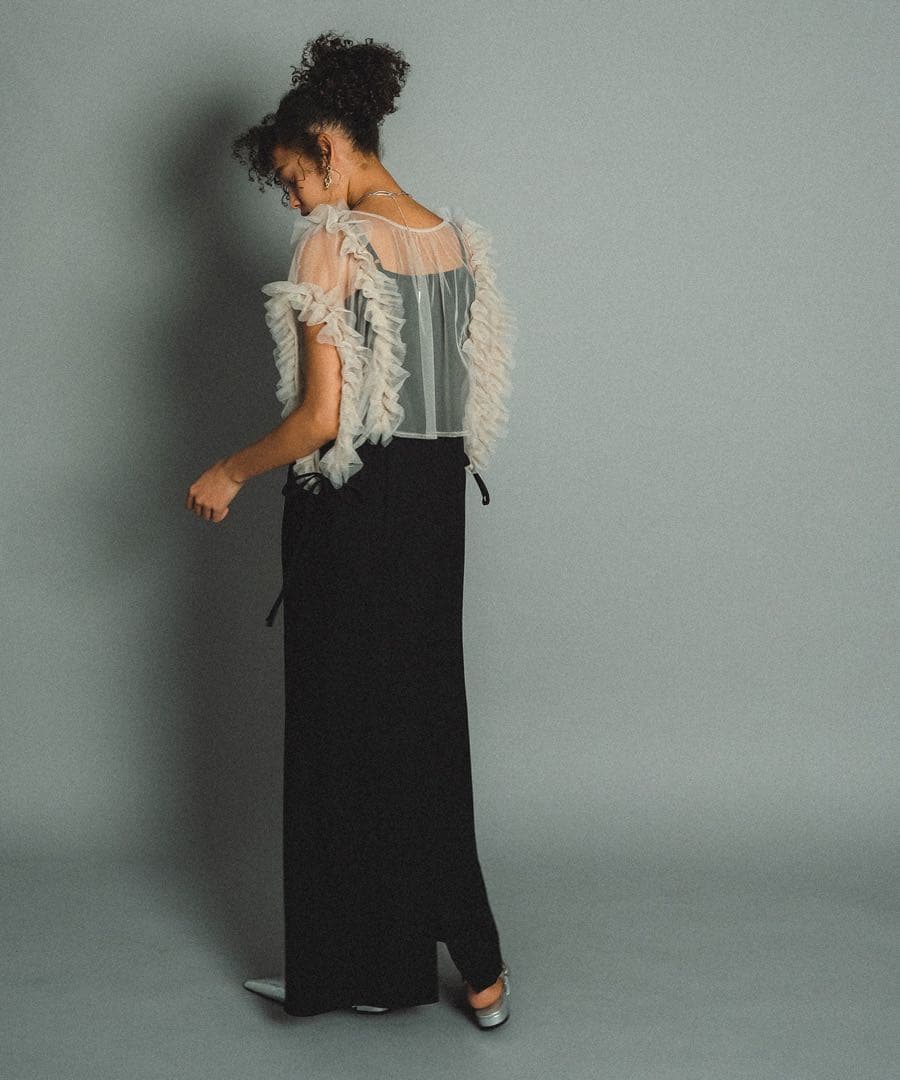 ★新品タグ付き★et.UNiVER Frill big shiape setup