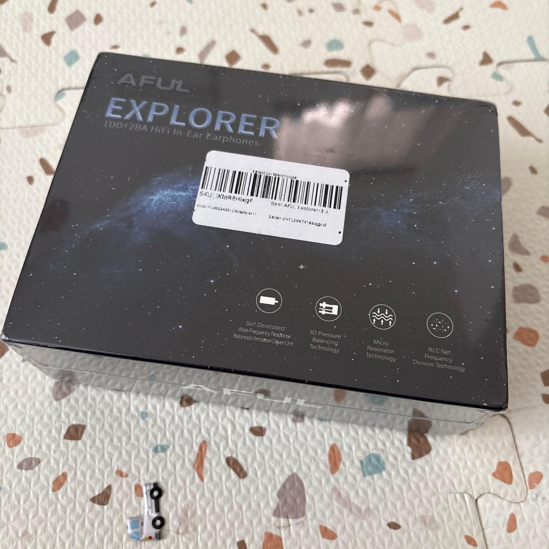 aful explorer 新品 未開封　有線イヤホン　1DD 2BA