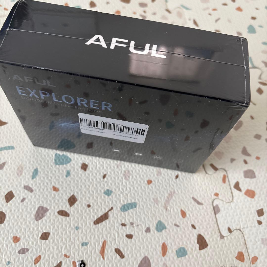 aful explorer 新品 未開封　有線イヤホン　1DD 2BA