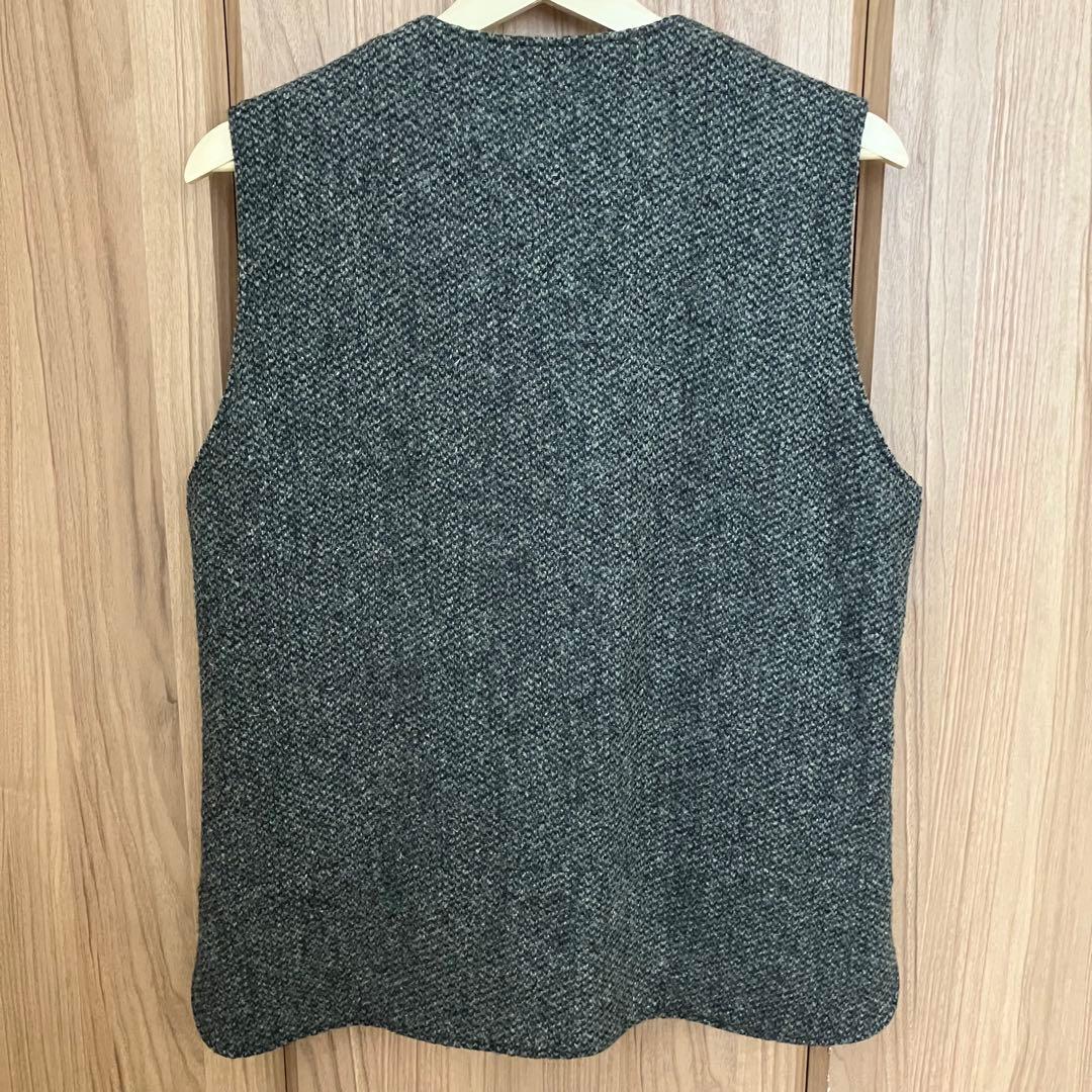 BEAMS ハリスツイード　ベスト　 Lサイズ