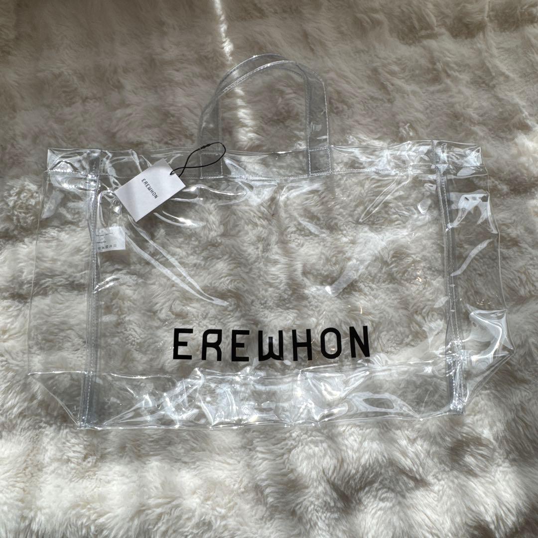 【EREWHON】新作！透明エコバッグ