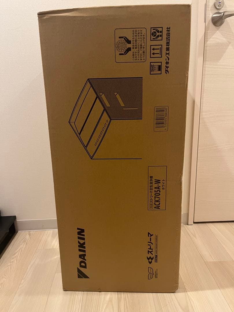 ダイキン　加湿ストリーマ空気清浄機ACK705A-W ホワイト