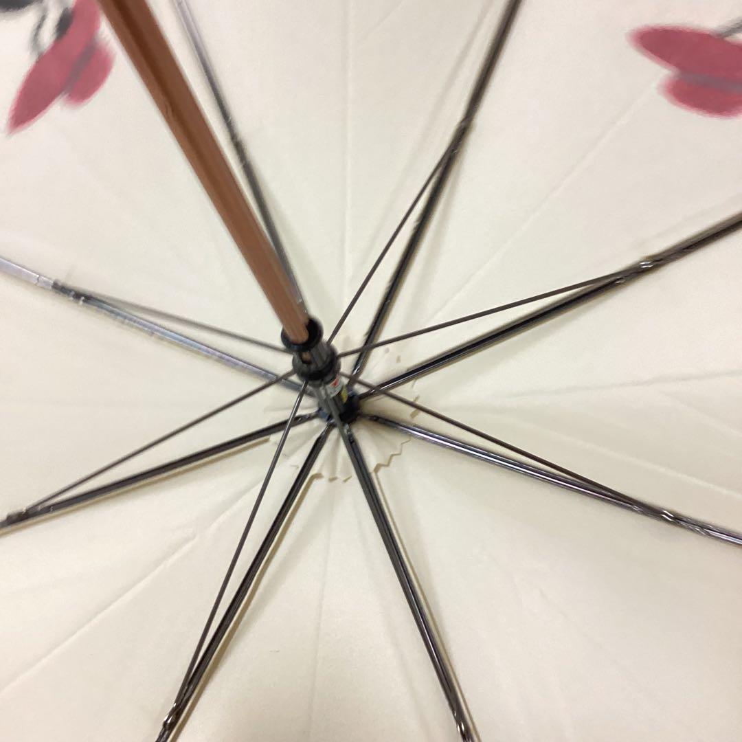 日本製　高級傘 モンブラン ほぐし織 折りたたみ傘　美術洋傘