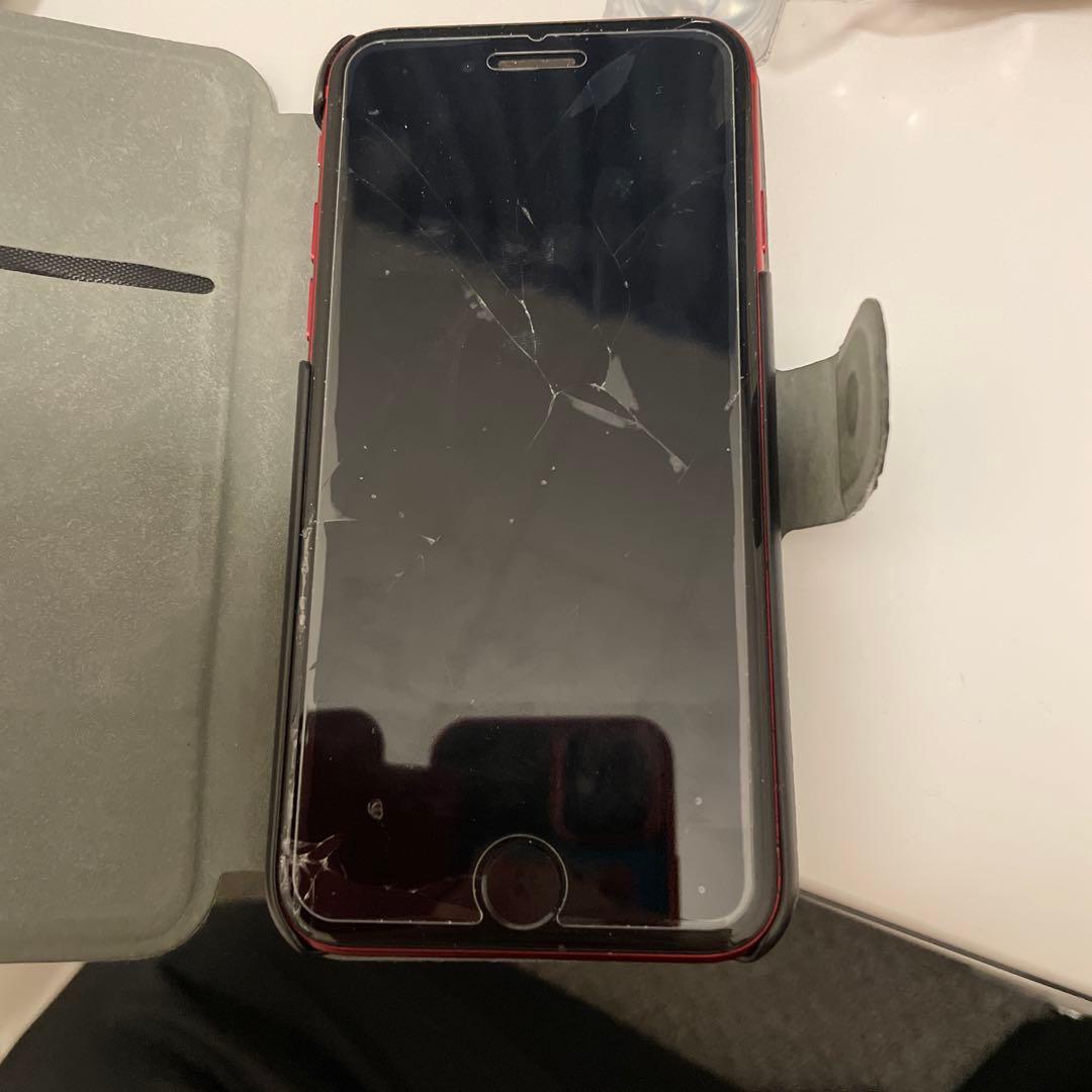 iPhone 本体 画面ひび割れ、焼き付き