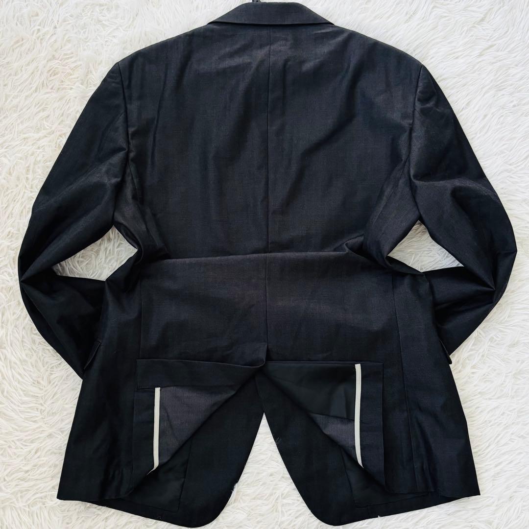 極美品✨カルバンクライン　セットアップスーツ38 ストライプ　高級イタリア生地