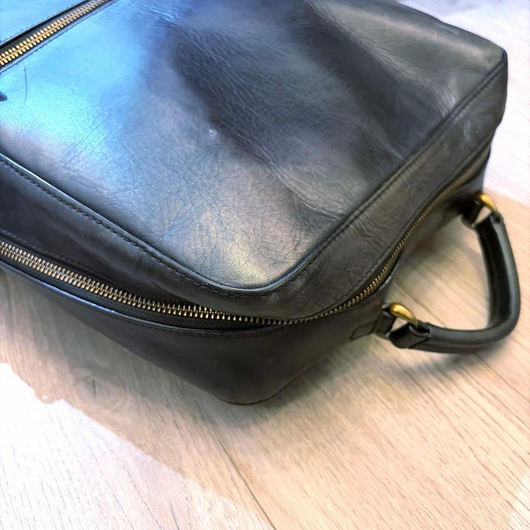 マザーハウス　アンティークスクエアバックパック　リュック　ブラック