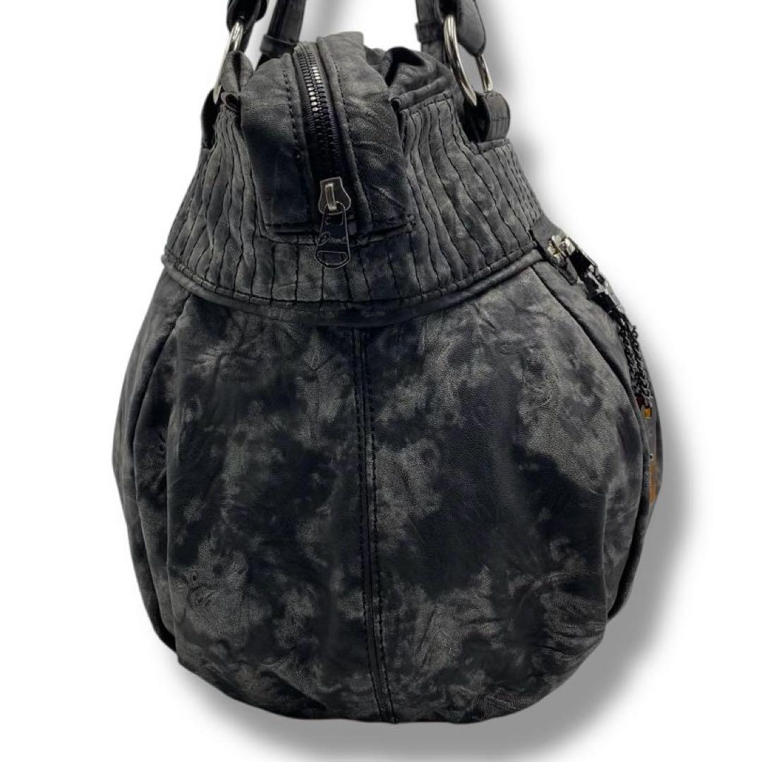 美品 DIESEL カモフラ Y2Kボストン バッグ archive レディース