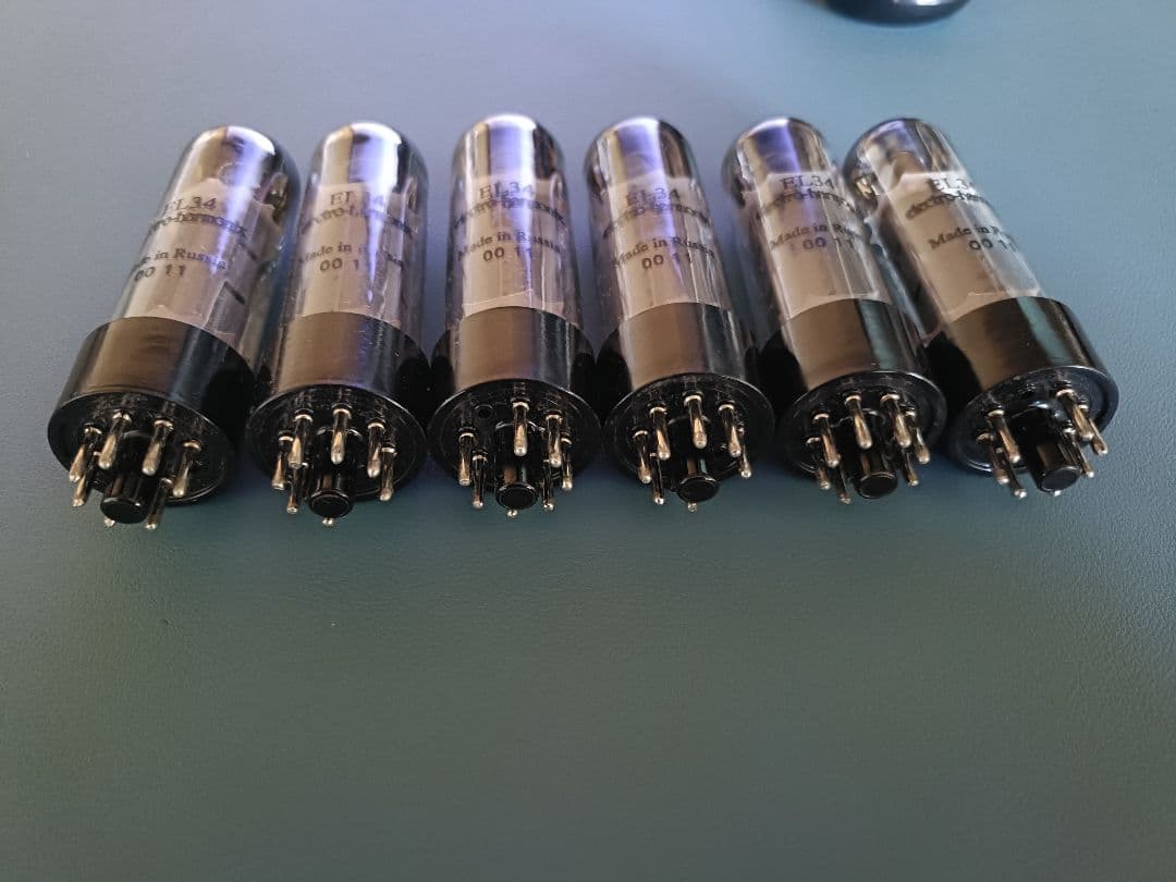 モ*ん様 EL34 真空管 6本セット Made in Russia