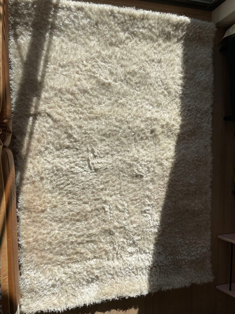 【値下げ】Francfranc カステ ラグ M 2000×1400 IVORY