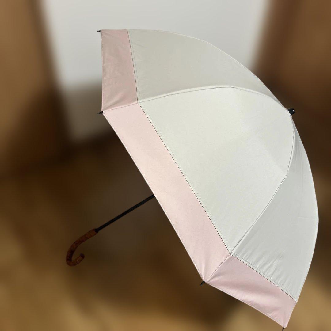 芦屋ロサブラン　2段折りショート ライトグレージュピンク