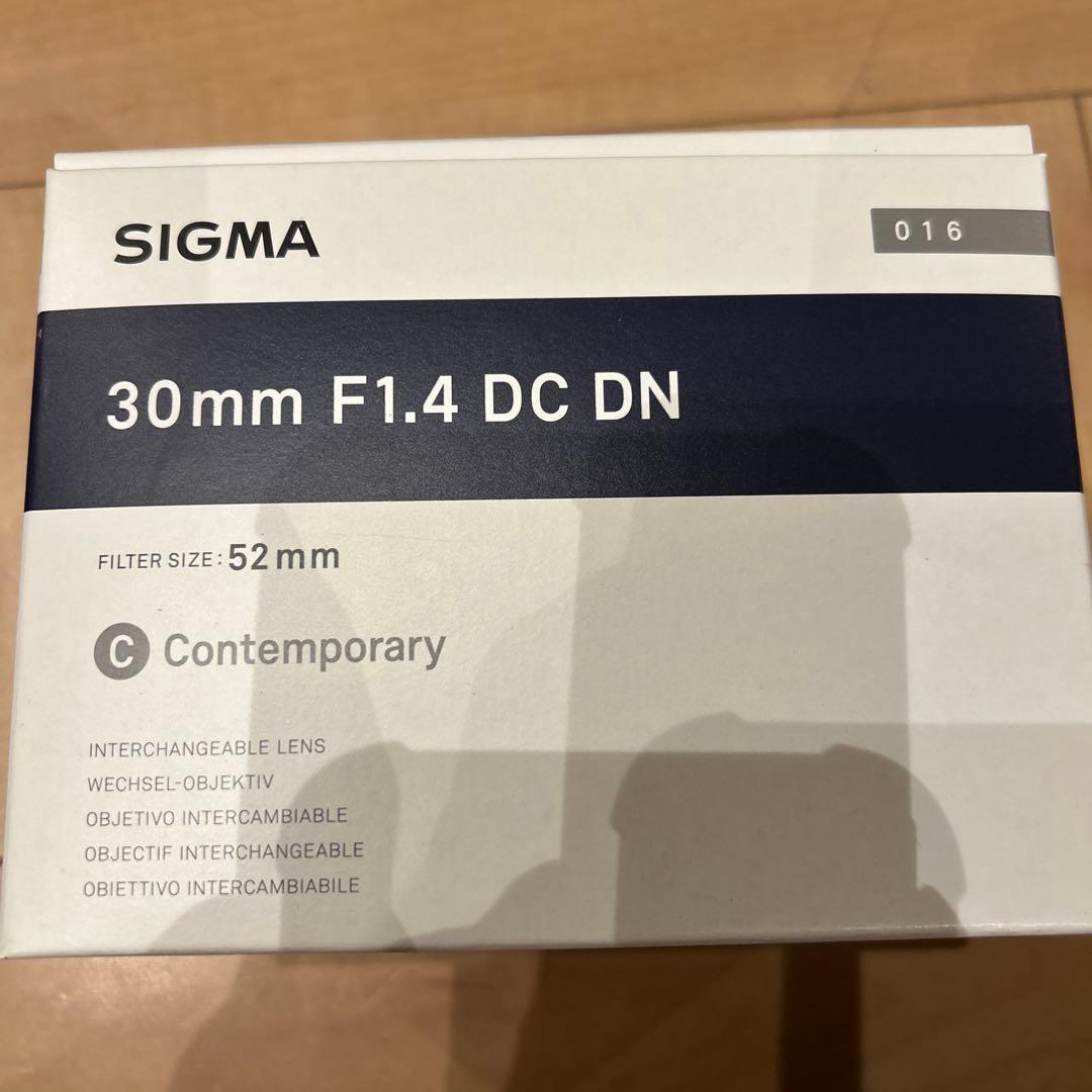 SIGMA 30mm F1.4 DC DN 52mm マイクロフォーサーズ