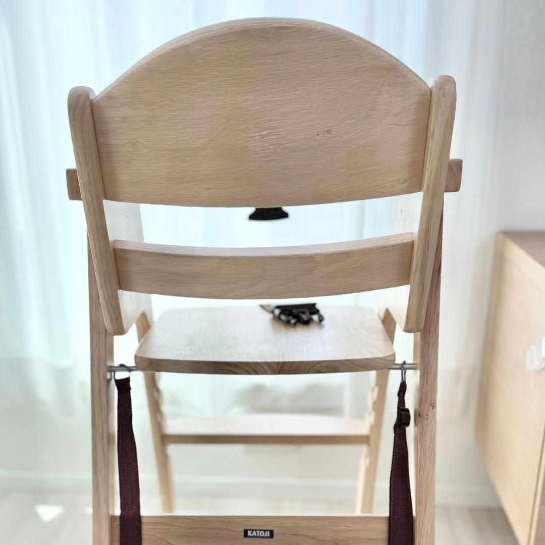 【直接引渡し限定】KATOJI カトージ ハイチェア ナチュラル ベビーチェア