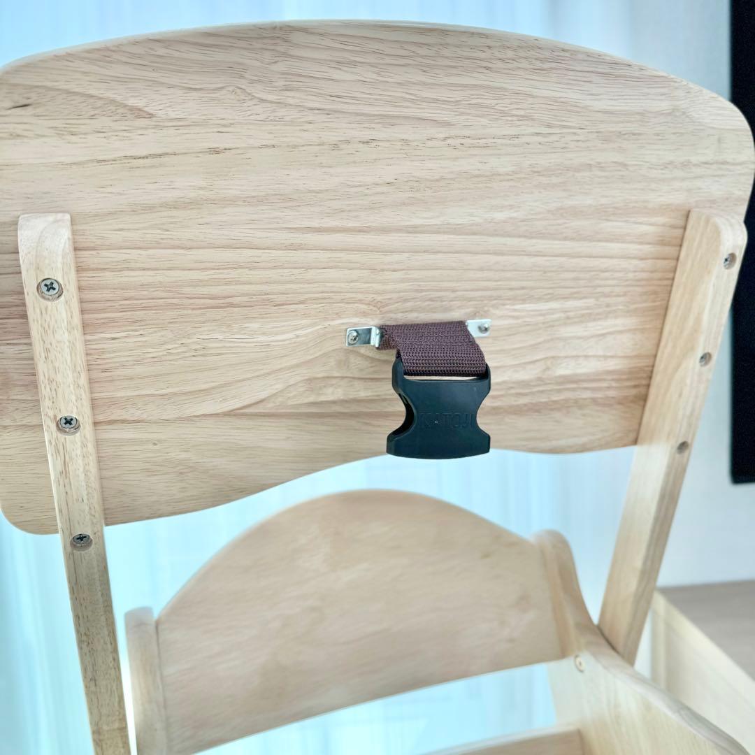 【直接引渡し限定】KATOJI カトージ ハイチェア ナチュラル ベビーチェア