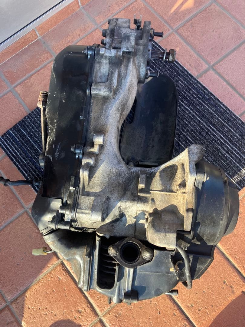 本物！ライブディオZXエンジン。実働　異音無し。