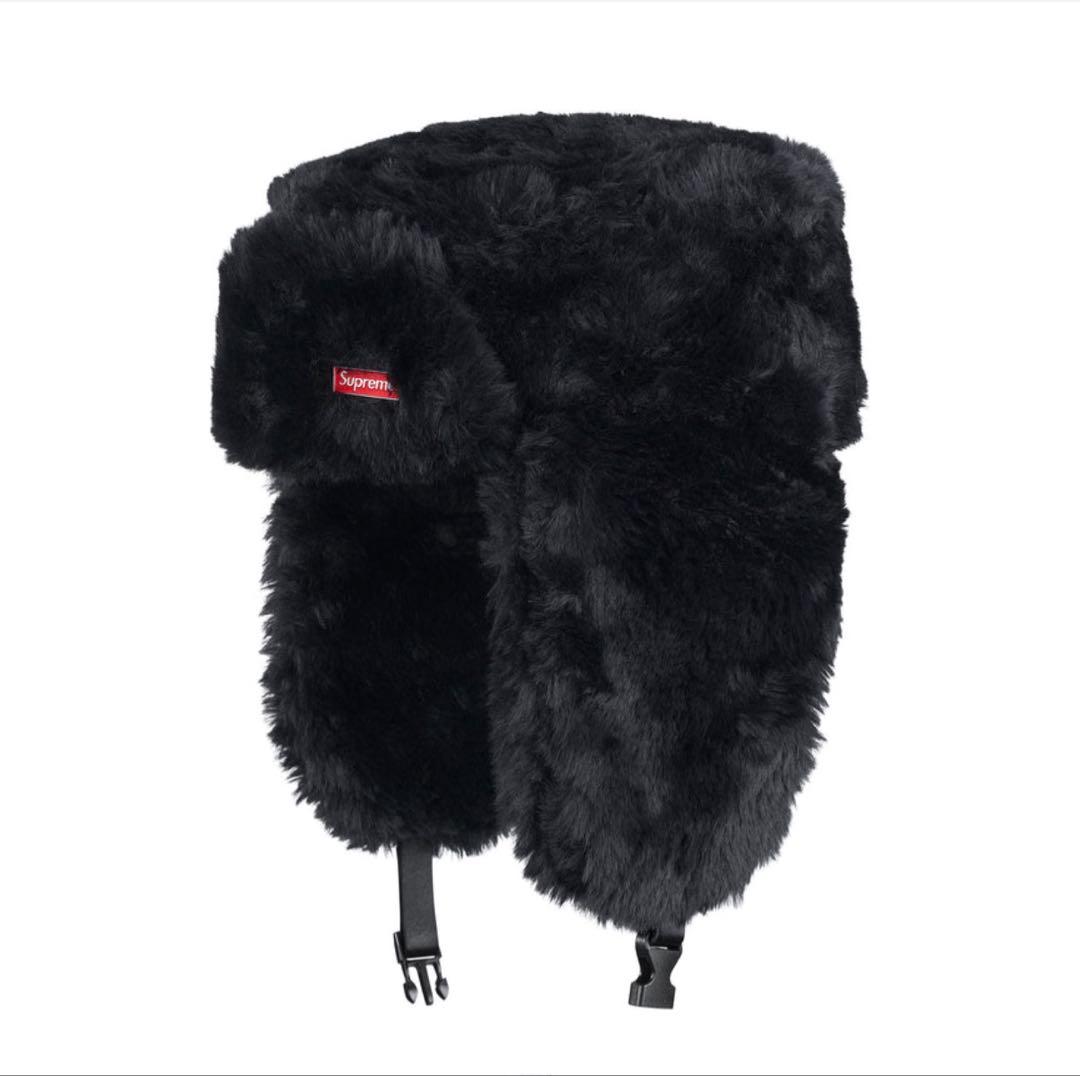 帽子 M/L Supreme Ushanka Hat (25FW) Black