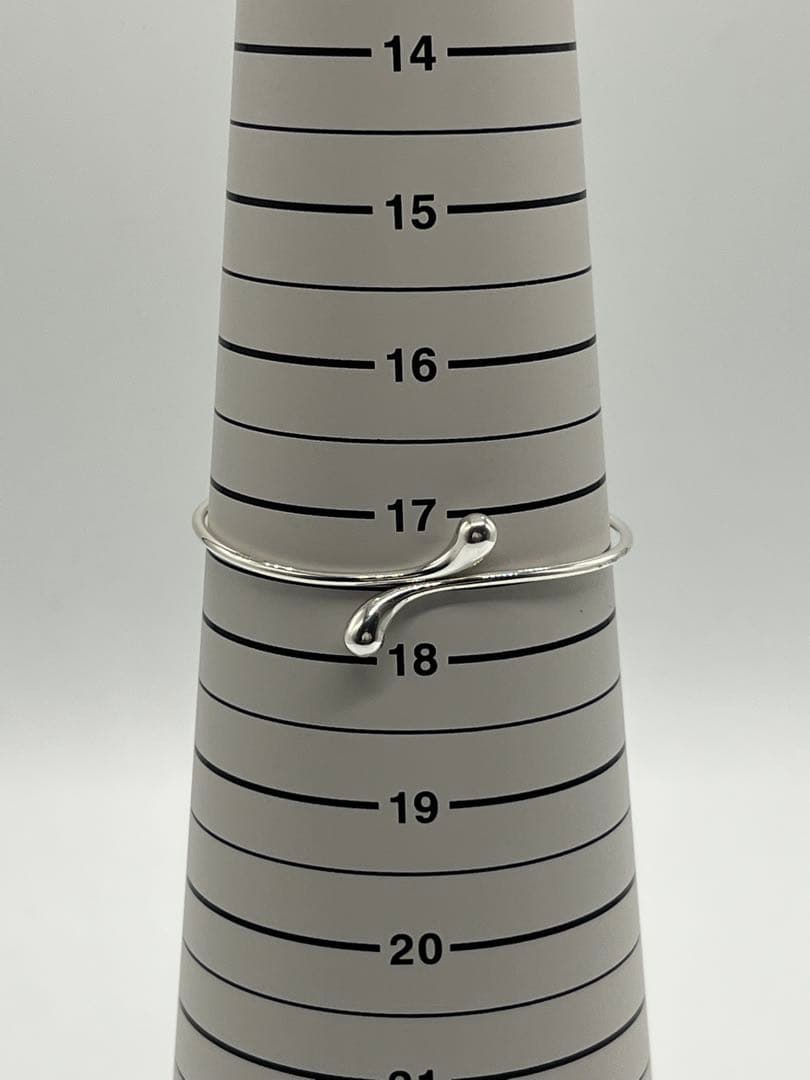 ティファニー TIFFANY エルサペレッティ ティアドロップ バングル SV