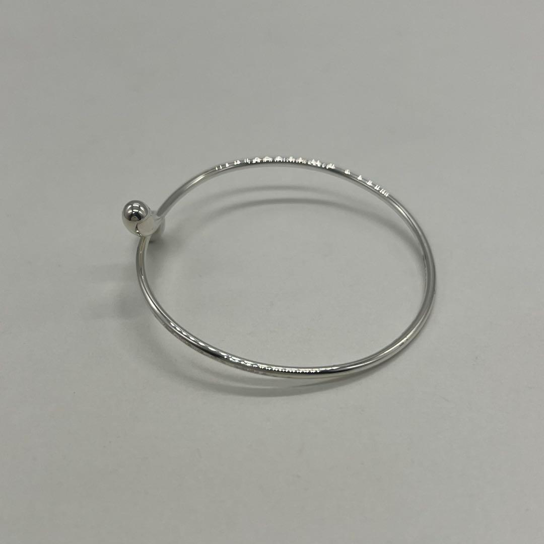 ティファニー TIFFANY エルサペレッティ ティアドロップ バングル SV