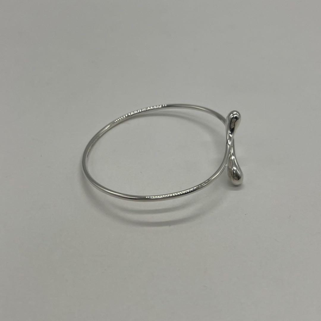 ティファニー TIFFANY エルサペレッティ ティアドロップ バングル SV