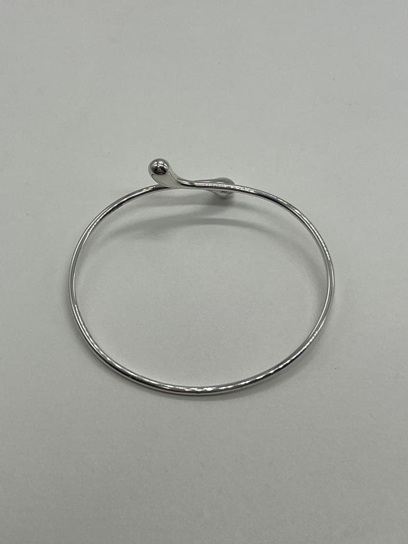 ティファニー TIFFANY エルサペレッティ ティアドロップ バングル SV