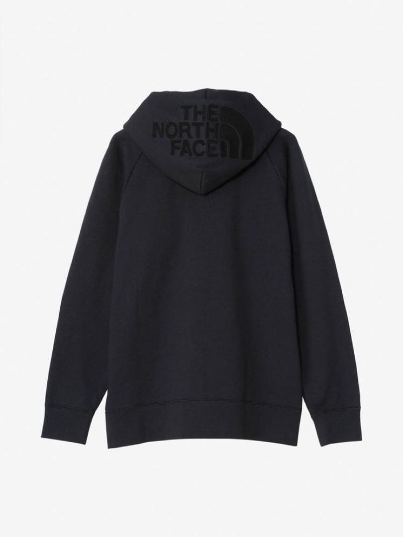 【新品】ザ・ノース・フェイス　リアビューフルジップパーカー　ブラック　ロゴ　Ｌ