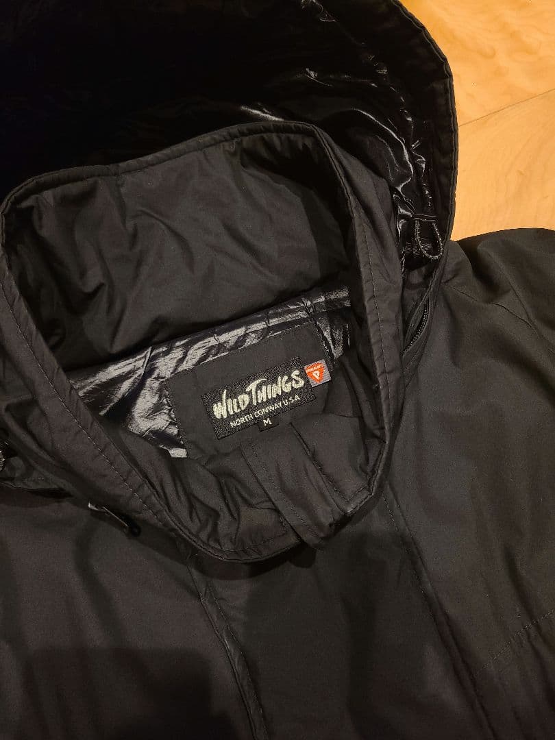 WILDTHINGS プリマロフトモンスターパーカー ブラック Mサイズ