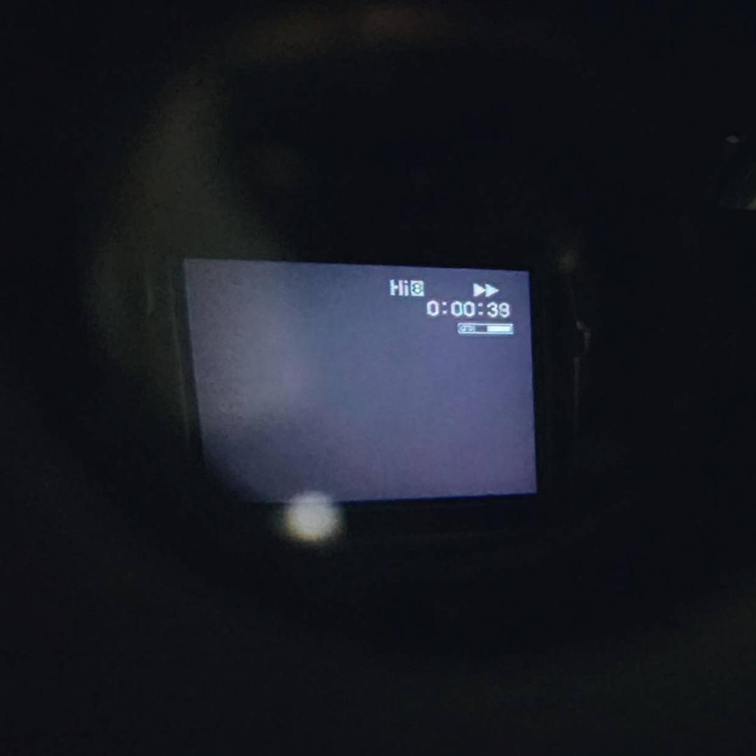 【動作確認済】SONY 高画質 8ミリ Hi8 ビデオカメラ ステーションセット