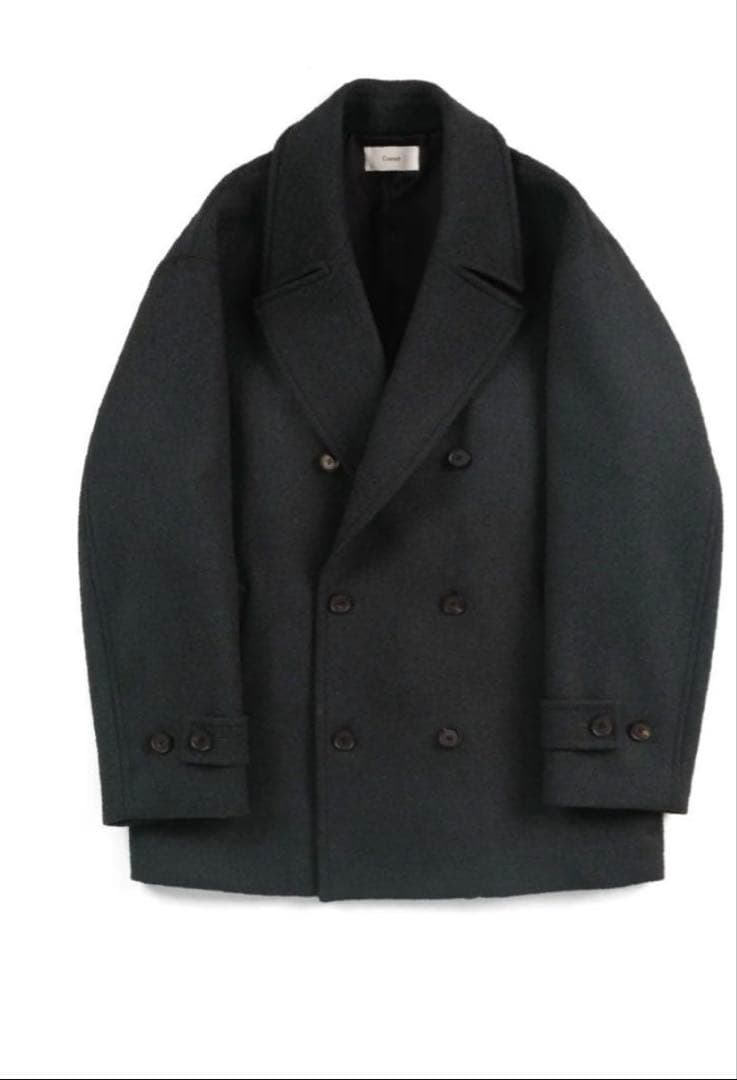 ジャケット・アウター Cornier 24AW DOUBLE CLOTH PEA COAT