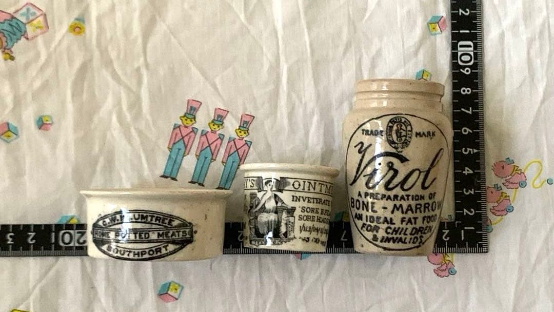 アンティーク　ミニポット