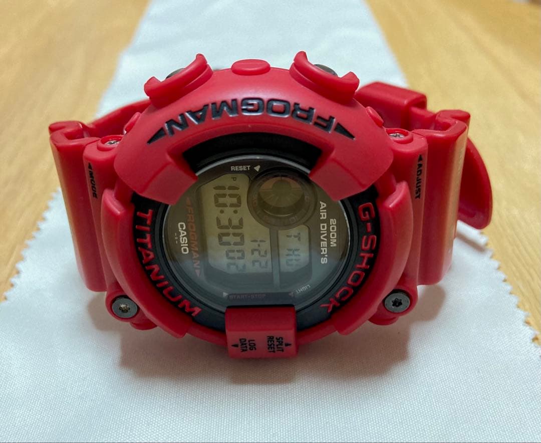 【ニャンハナ‼️】美品G-SHOCK フロッグマン DW-8200F-4JR