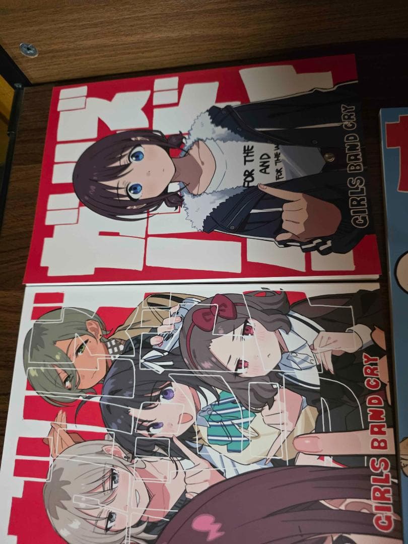 ガールズバンドクライ本　絵コンテ　上下巻セット