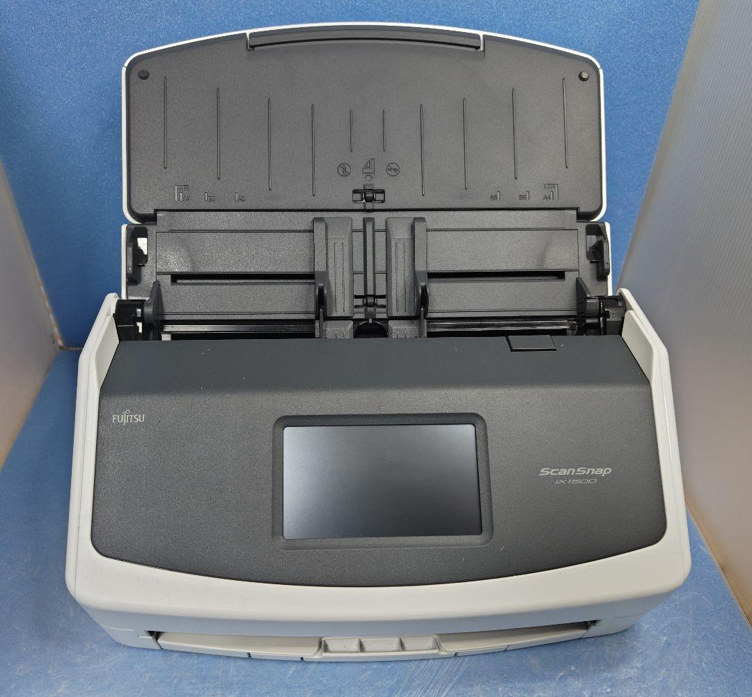 たまった書類を一気にスキャン 富士通 ScanSnap iX1500（白）②