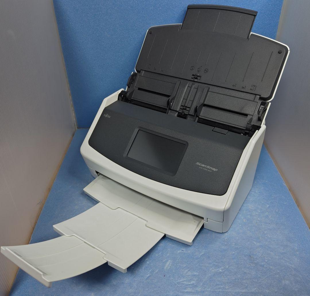 たまった書類を一気にスキャン 富士通 ScanSnap iX1500（白）②