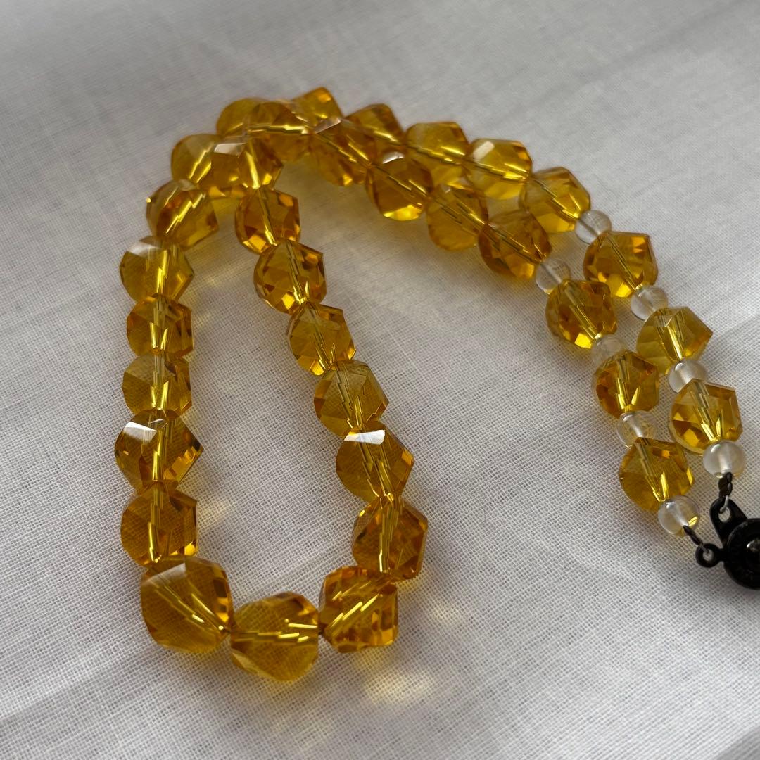 シトリン　ネックレス