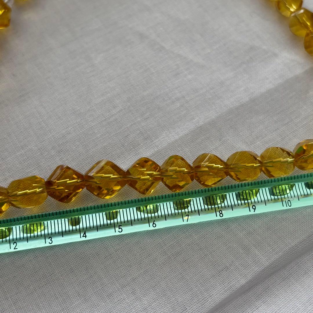 シトリン　ネックレス