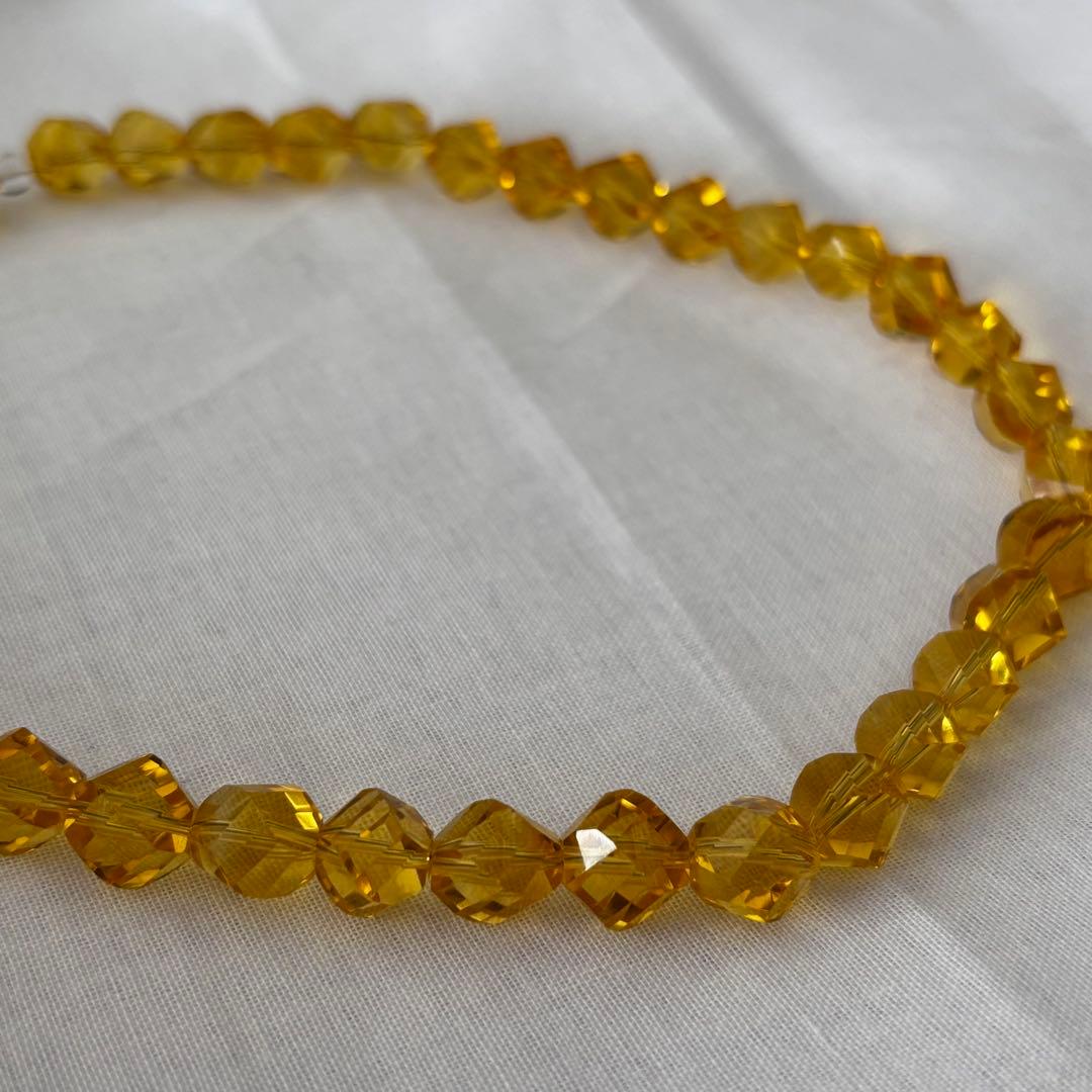 シトリン　ネックレス