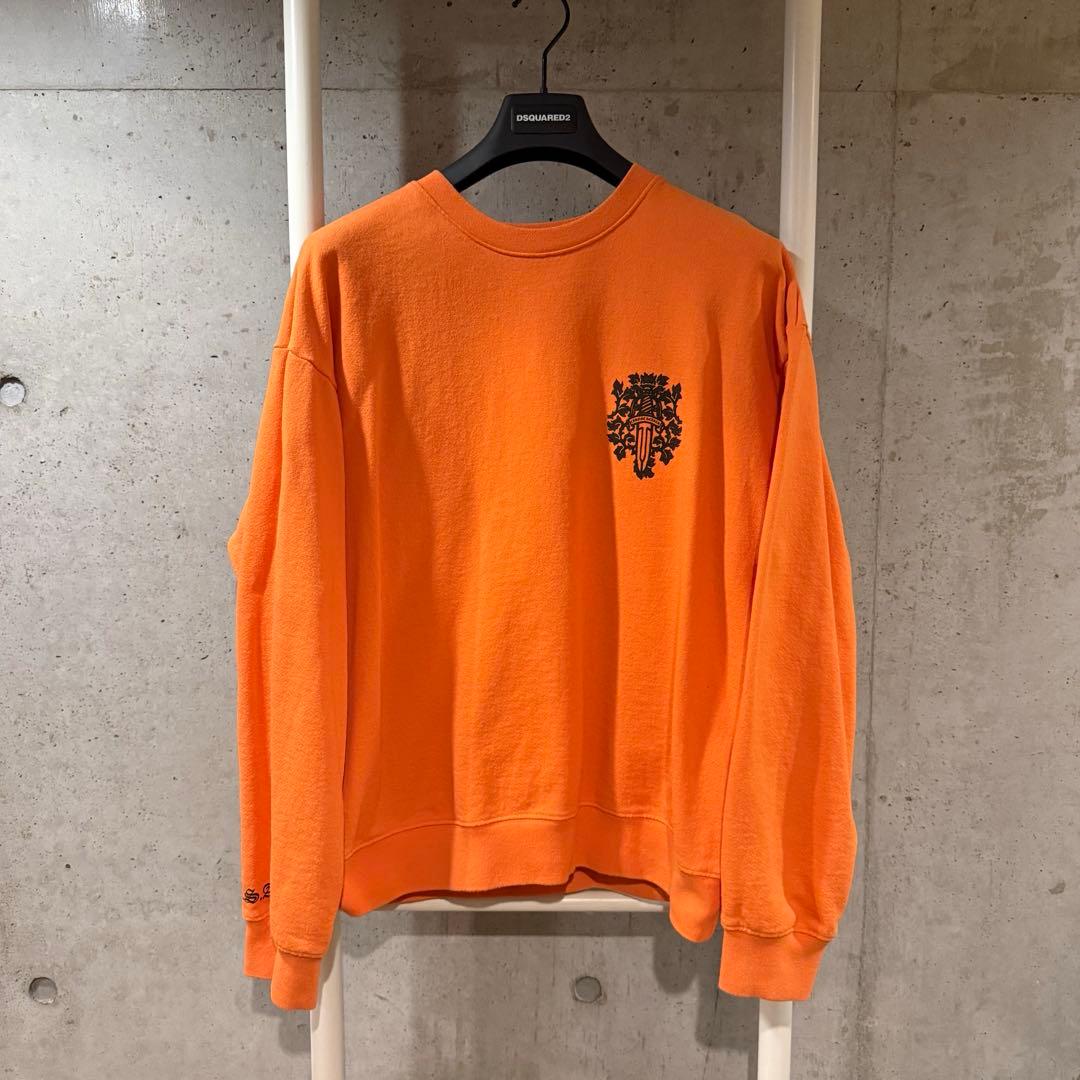 CHROME HEARTS オレンジ トレーナー