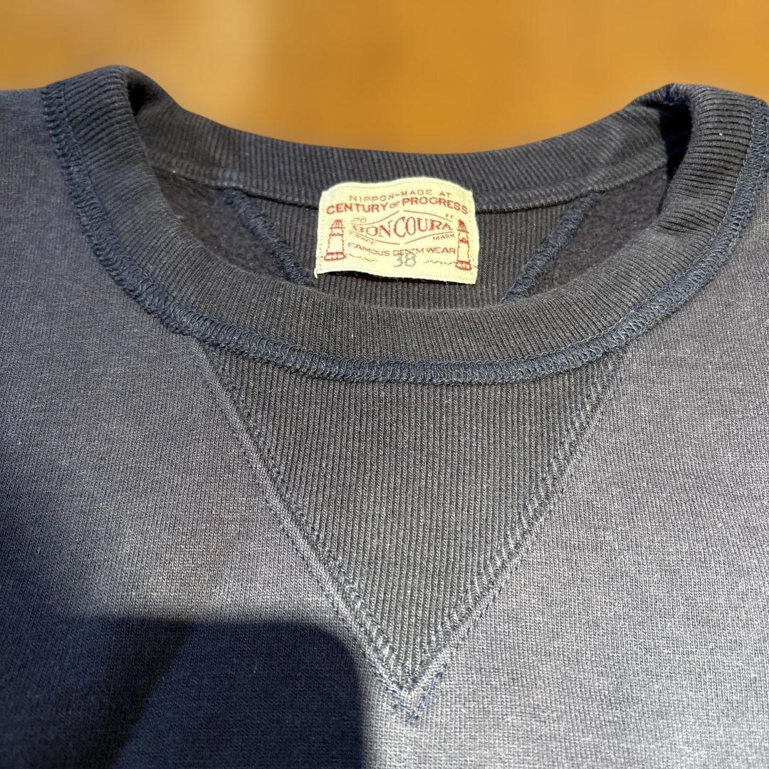 ボンクラ　両Vスウェット　ネイビー38