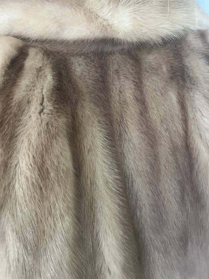 最終値下げ‼️839 ブラウンファーコート オープンフロント