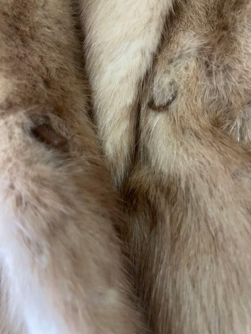 最終値下げ‼️839 ブラウンファーコート オープンフロント