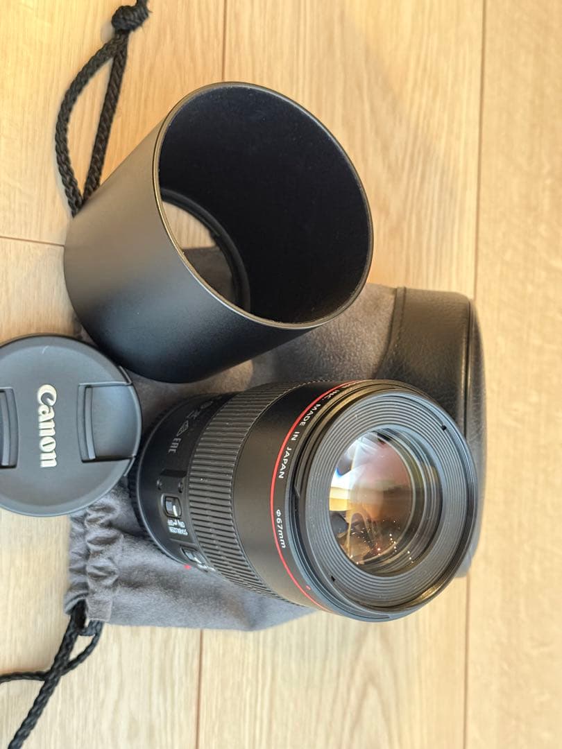 ジャンク CANON EF100mm F2.8L MACRO IS USM