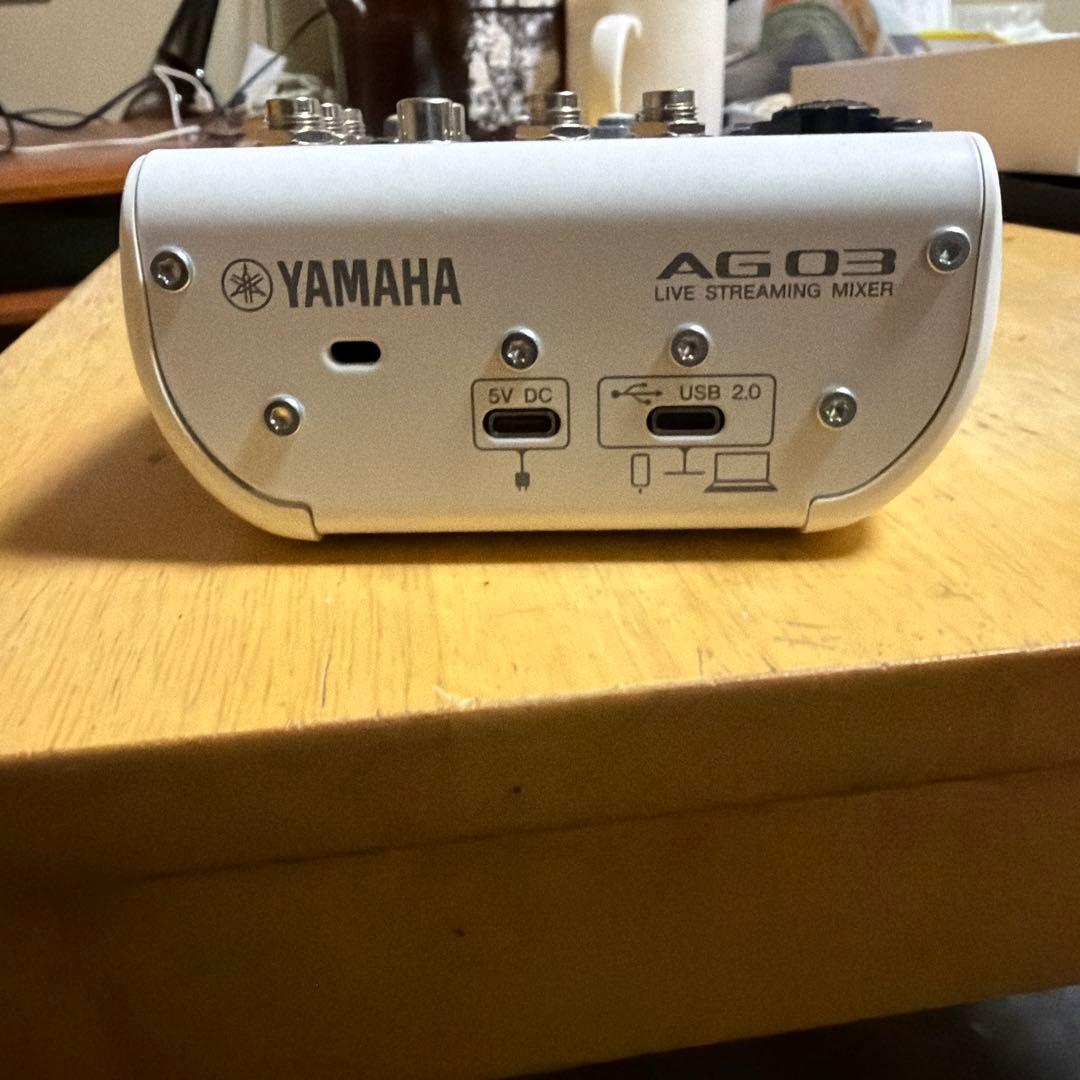 YAMAHA AG03 MK2オーディオインターフェイス
