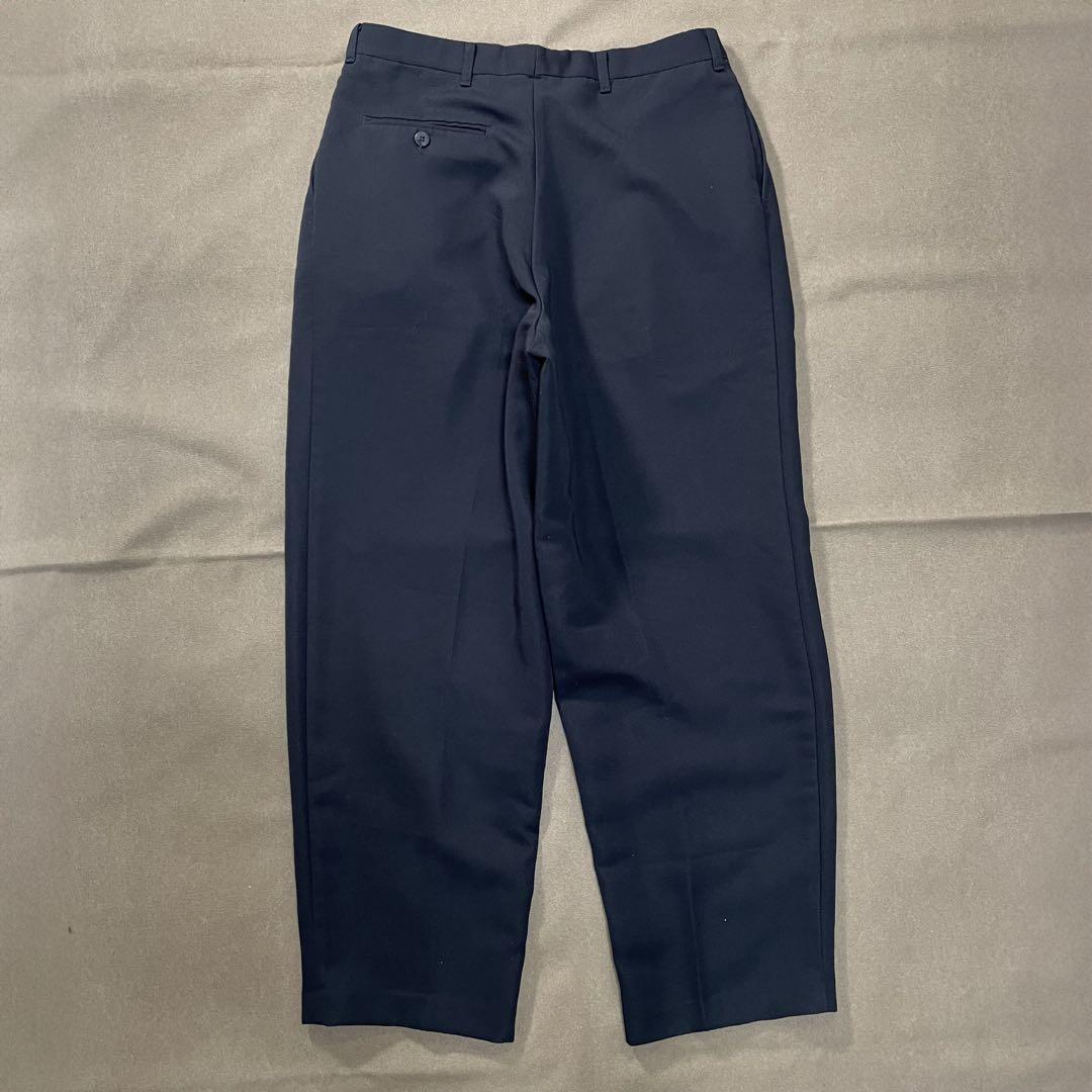 90s city streets 黒 レーヨン スラックス usa製 ビンテージ