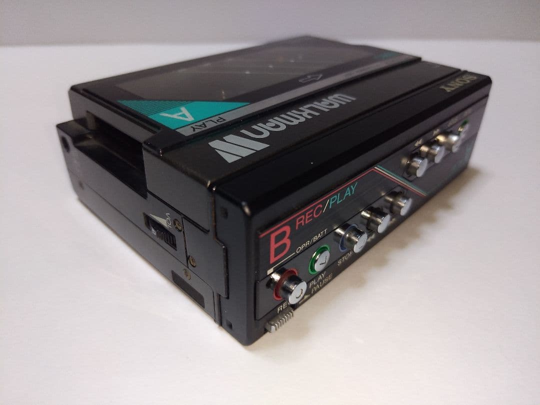 ダブルカセット ウォークマン WM-W800【録音再生 動作せず・ジャンク】