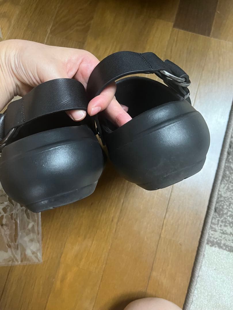 Ethform Terre Toru サボサンダル 黒