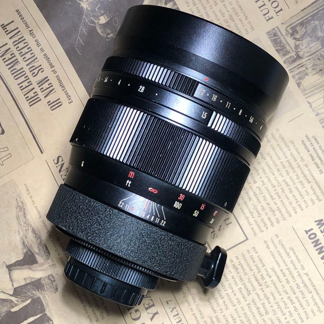 【135mm F1.5の世界】希少 VIVITAR 135mm f1.5 m42