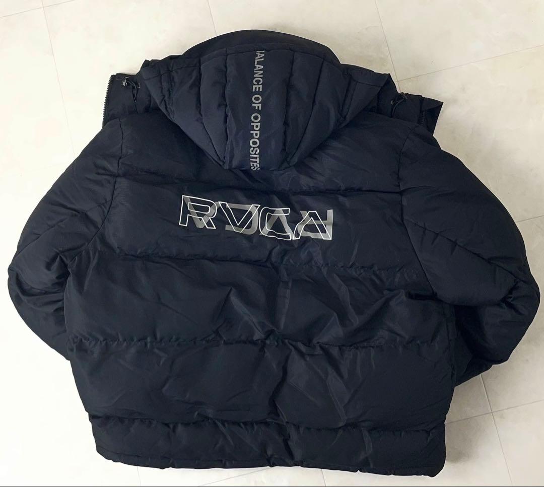 【希少コラボモデル2024美品✨】RVCA✕AZULパファージャケット ブラック